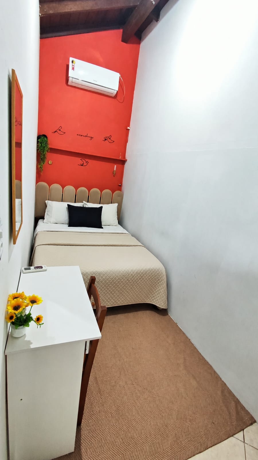 Quarto Casal da Easy Hospedagem Floripa